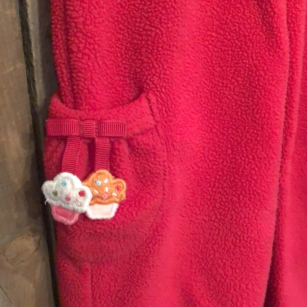 Gymboree Red Fleece Pants Size 12-18 months 2007 Line